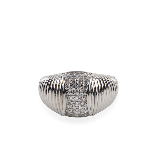 Γυναικείο δαχτυλίδι με πέτρες ζιργκόν Mar and Mar Lineary