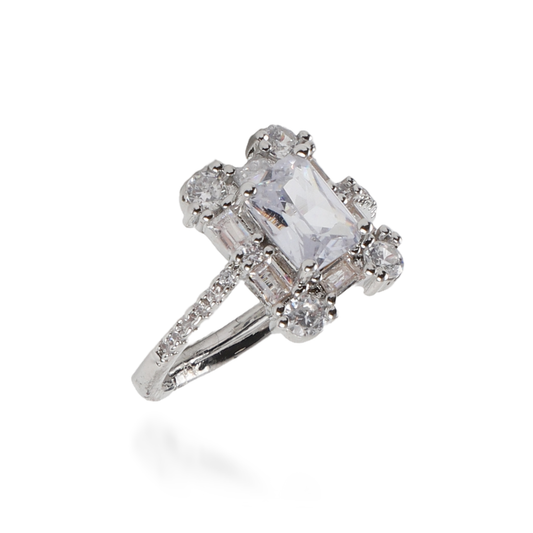 Γυναικείο δαχτυλίδι με πέτρες ζιργκόν Mar and Mar Lumina