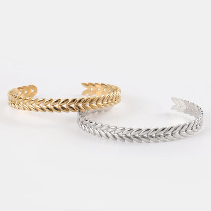 Βραχιόλι χειροπέδα Mar & Mar Feliana Cuff από ανοξείδωτο ατσάλι