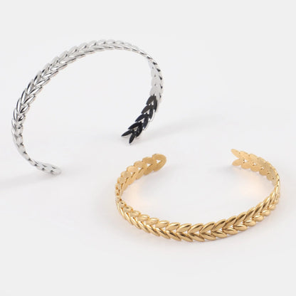 Βραχιόλι χειροπέδα Mar & Mar Feliana Cuff από ανοξείδωτο ατσάλι