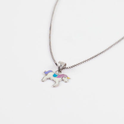 Παιδικό κολιέ Μονόκερως Mar &amp; Mar Unicorn S925 Kids από ασήμι 925