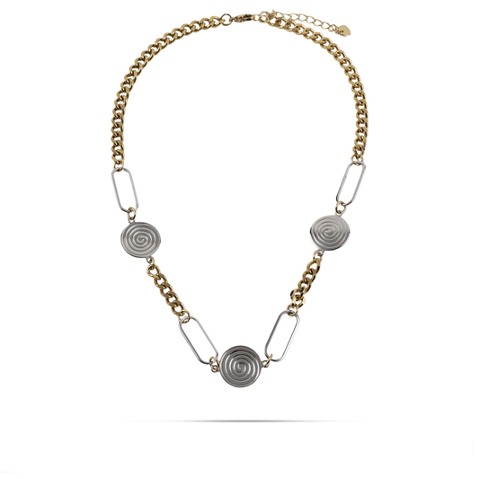 Κολιέ αλυσίδα λαιμού Mar and Mar Zephine από ανοξείδωτο ατσάλι