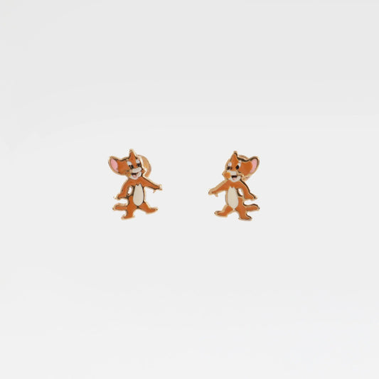 Παιδικά σκουλαρίκια καρφωτά Τζέρι Mar and Mar Jerry Kids από ανοξείδωτο ατσάλι