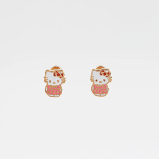 Παιδικά σκουλαρίκια καρφωτά Hello Kitty Mar and Mar Hello Kitty Kids από ανοξείδωτο ατσάλι