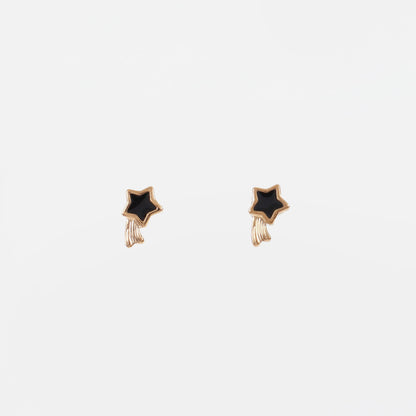 Παιδικά σκουλαρίκια καρφωτά αστεράκια Mar and Mar Falling Star Kids από ανοξείδωτο ατσάλι