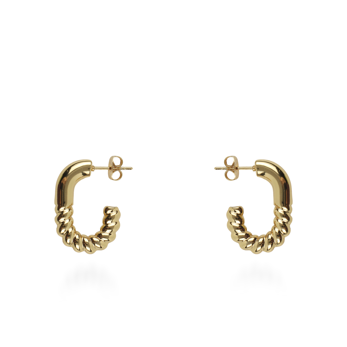 Σκουλαρίκια κρίκοι Mar and Mar Ismene από ανοξείδωτο ατσάλι