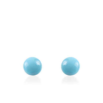 Σκουλαρίκια καρφωτά Mar and Mar Candy (Blue) από ανοξείδωτο ατσάλι