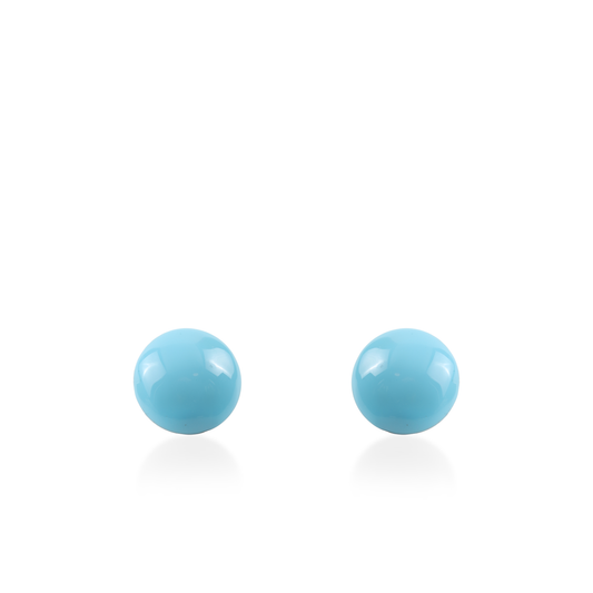 Σκουλαρίκια καρφωτά Mar and Mar Candy (Blue) από ανοξείδωτο ατσάλι