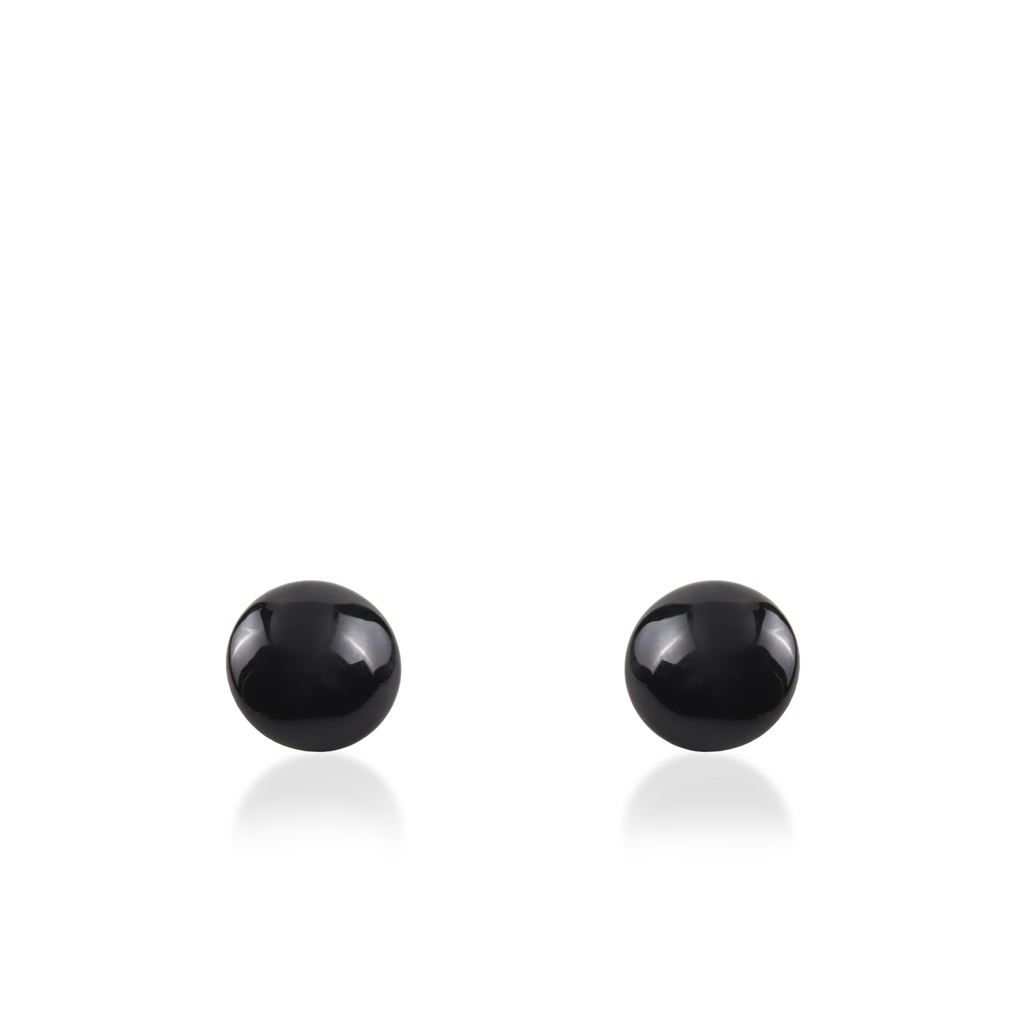 Σκουλαρίκια καρφωτά Mar and Mar Candy (Black) από ανοξείδωτο ατσάλι