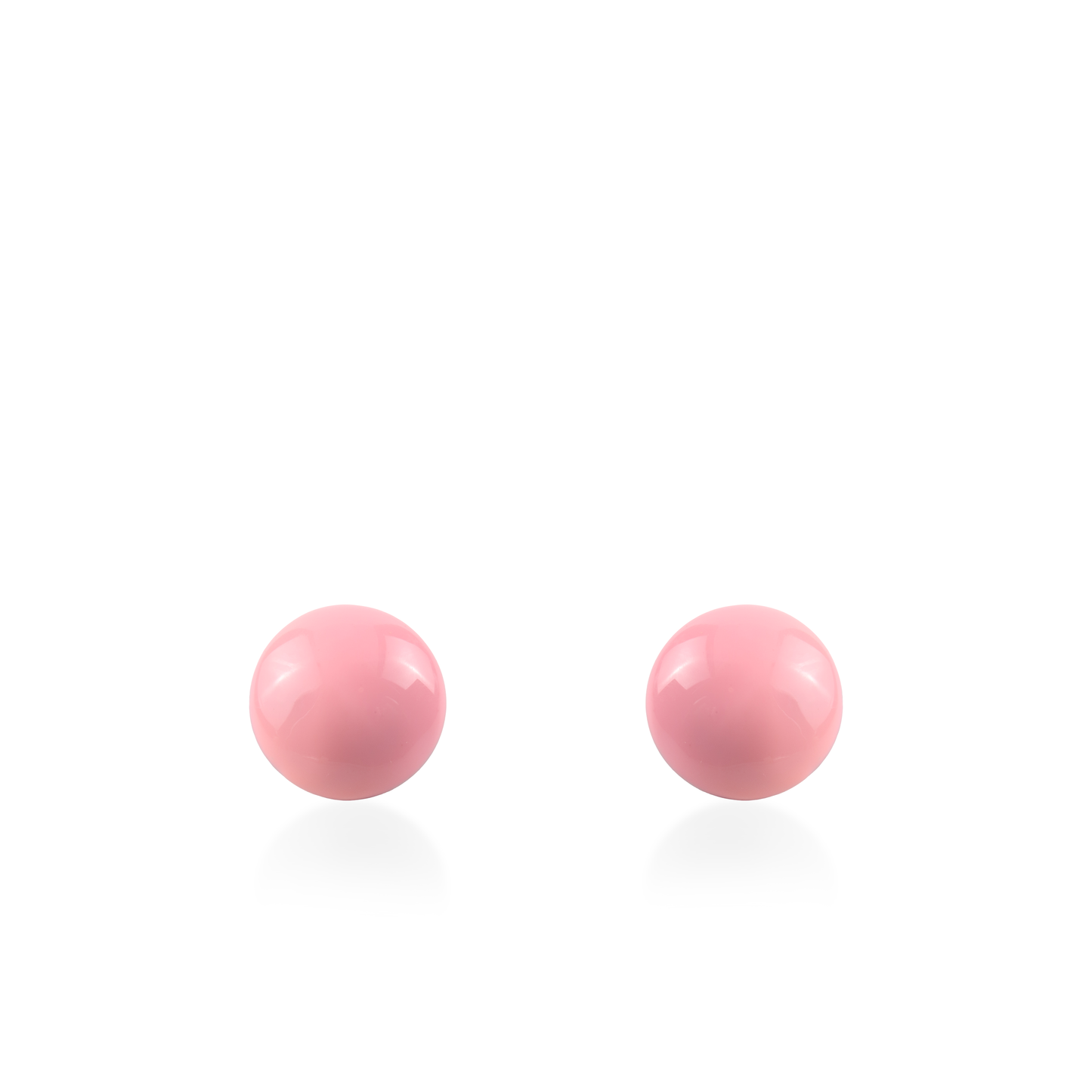 Σκουλαρίκια καρφωτά Mar and Mar Candy Silver (Pink) από ανοξείδωτο ατσάλι