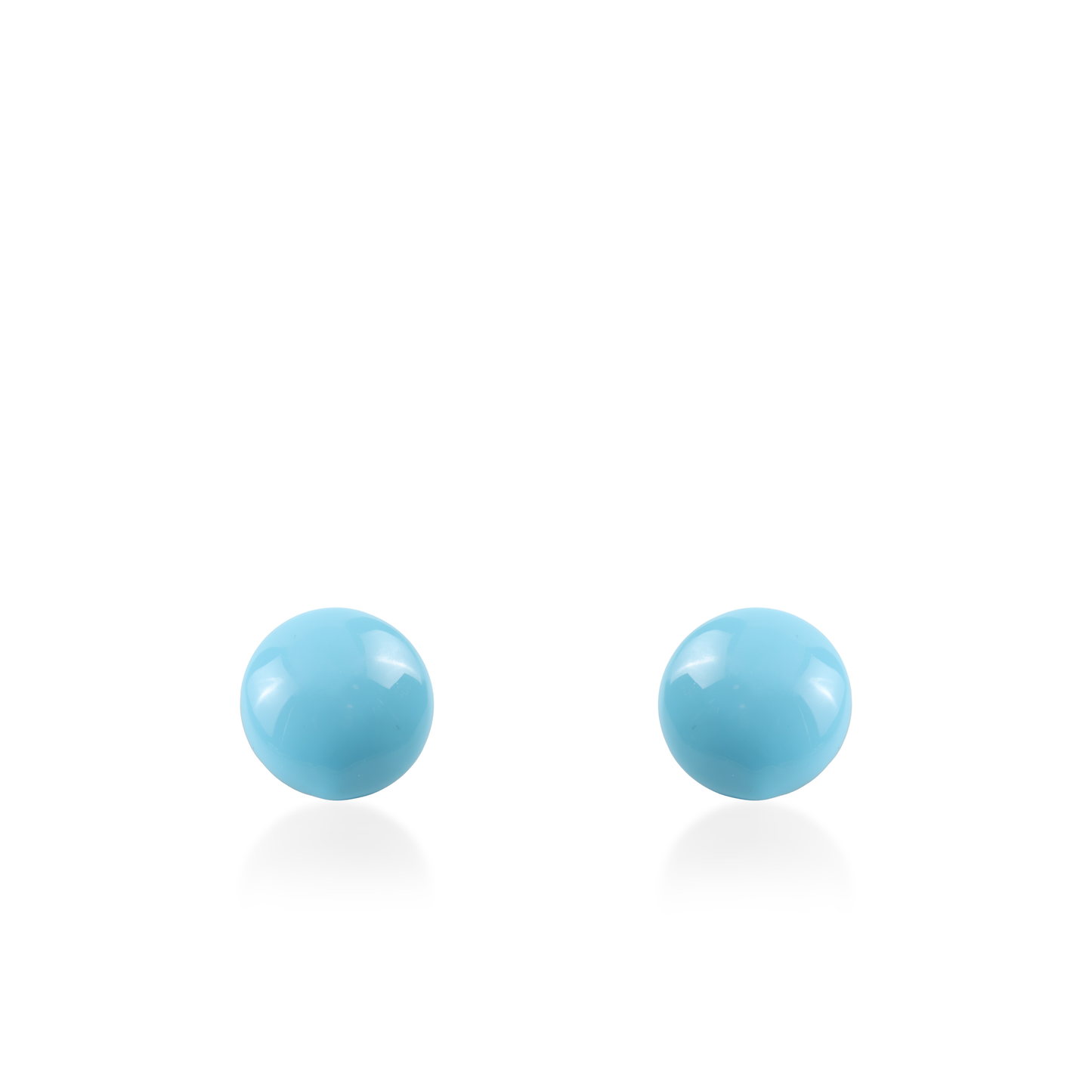 Σκουλαρίκια καρφωτά Mar and Mar Candy Silver (Blue) από ανοξείδωτο ατσάλι