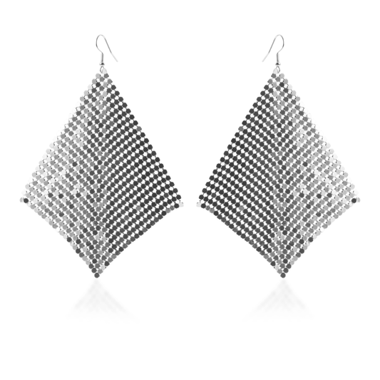Σκουλαρίκια κρεμαστά Mar and Mar Petty Silver