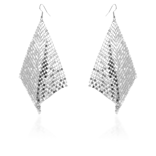 Σκουλαρίκια κρεμαστά Mar and Mar Petty Silver