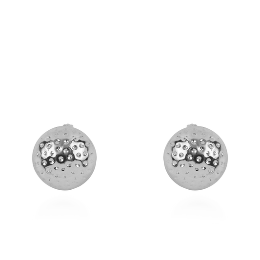 Σκουλαρίκια καρφωτά Mar and Mar Castia (Silver) από ανοξείδωτο ατσάλι
