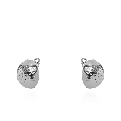 Σκουλαρίκια καρφωτά Mar and Mar Castia (Silver) από ανοξείδωτο ατσάλι