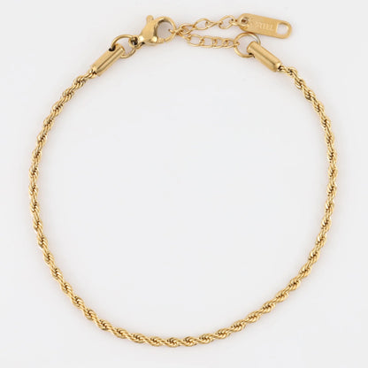Αλυσίδα χεριού στριφτή Mar & Mar Rope (Twisted) από ανοξείδωτο ατσάλι