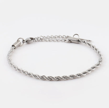 Αλυσίδα χεριού στριφτή Mar & Mar Rope (Twisted) από ανοξείδωτο ατσάλι