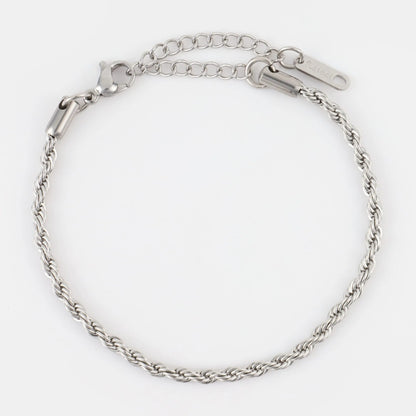Αλυσίδα χεριού στριφτή Mar & Mar Rope (Twisted) από ανοξείδωτο ατσάλι