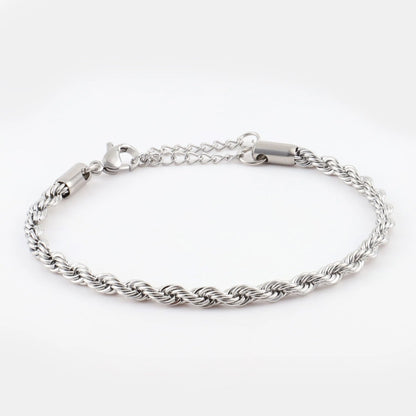 Αλυσίδα χεριού στριφτή Mar & Mar Rope (Twisted) από ανοξείδωτο ατσάλι