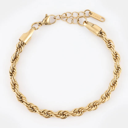 Αλυσίδα χεριού στριφτή Mar & Mar Rope (Twisted) από ανοξείδωτο ατσάλι