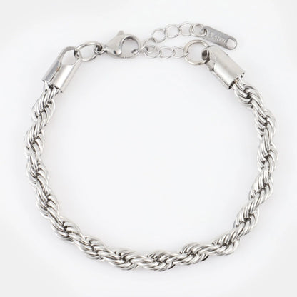 Αλυσίδα χεριού στριφτή Mar & Mar Rope (Twisted) από ανοξείδωτο ατσάλι