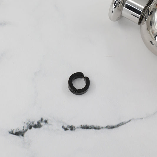 Σκουλαρίκι κρίκος Mar and Mar Clip Plated Hoop από ανοξείδωτο ατσάλι