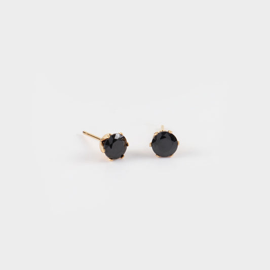 Σκουλαρίκια καρφωτά με πέτρα ζιργκόν Mar and Mar Dimenia Studs από Ανοξείδωτο Ατσάλι