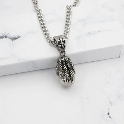 Κολιέ πόδι αετού Mar &amp; Mar Eagle Foot Pendant από ανοξείδωτο ατσάλι
