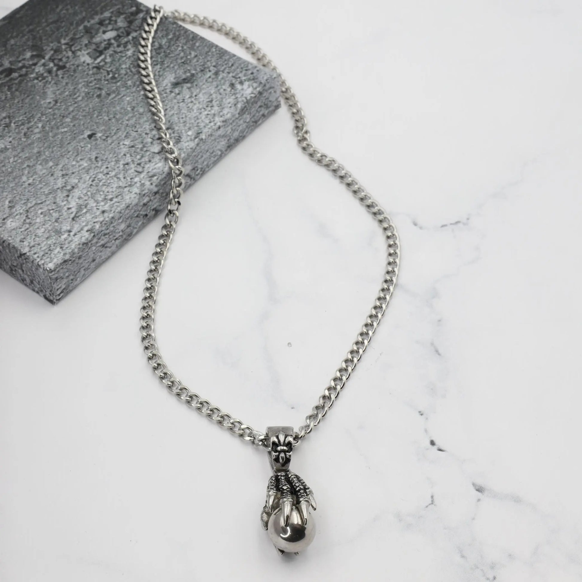 Κολιέ πόδι αετού Mar &amp; Mar Eagle Foot Pendant από ανοξείδωτο ατσάλι