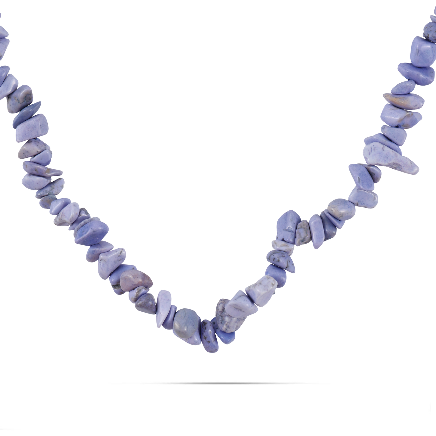 Χειροποίητο κολιέ με χάντρες Mar and Mar Medina (Purple) από ανοξείδωτο ατσάλι