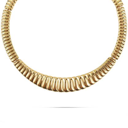 Κολιέ choker αλυσίδα λαιμού Mar and Mar Sylvia από ανοξείδωτο ατσάλι