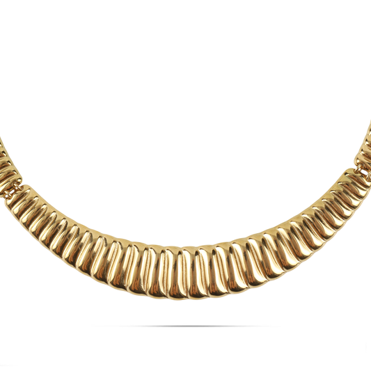 Κολιέ choker αλυσίδα λαιμού Mar and Mar Sylvia από ανοξείδωτο ατσάλι