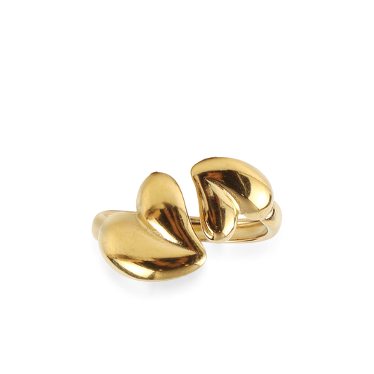 Γυναικείο δαχτυλίδι Mar and Mar Livia Hearts από ανοξείδωτο ατσάλι