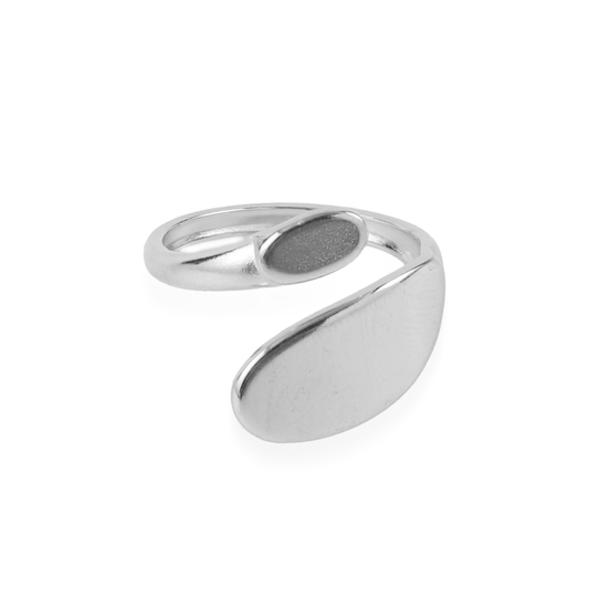 Γυναικείο δαχτυλίδι Mar and Mar Livia Plated Silver από ανοξείδωτο ατσάλι