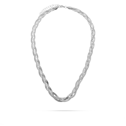 Αλυσίδα λαιμού Mar and Mar Arabella Silver από ανοξείδωτο ατσάλι
