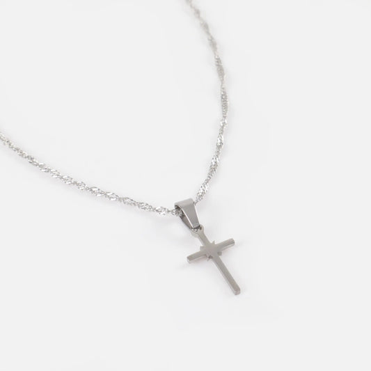Κολιέ με σταυρό Mar and Mar Ashton Cross από ανοξείδωτο ατσάλι