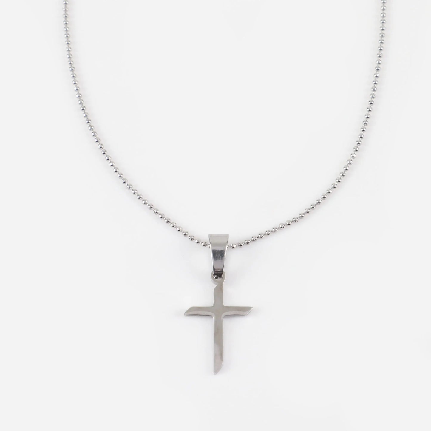 Κολιέ με σταυρό Mar & Mar Ehsan Cross από ανοξείδωτο ατσάλι