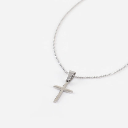 Κολιέ με σταυρό Mar & Mar Ehsan Cross από ανοξείδωτο ατσάλι