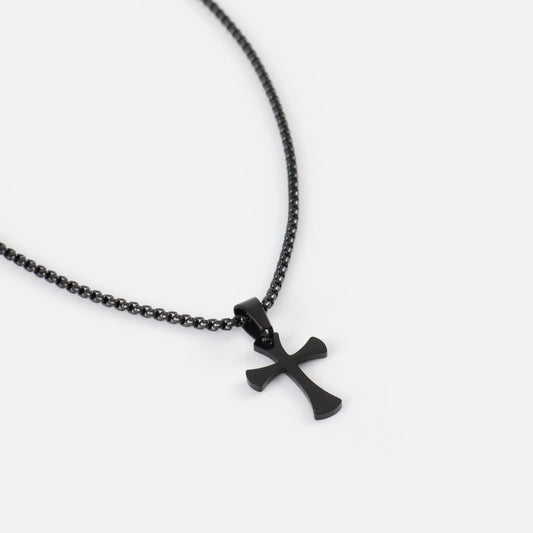 Κολιέ με σταυρό Mar and Mar Dean Cross από ανοξείδωτο ατσάλι