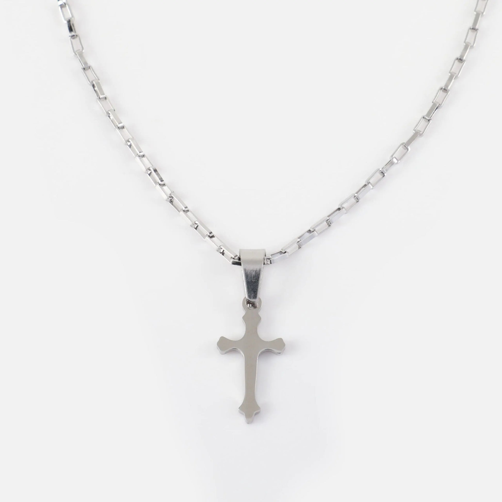 Ανδρικό Κολιέ με σταυρό Mar & Mar Gibson Cross από ανοξείδωτο ατσάλι