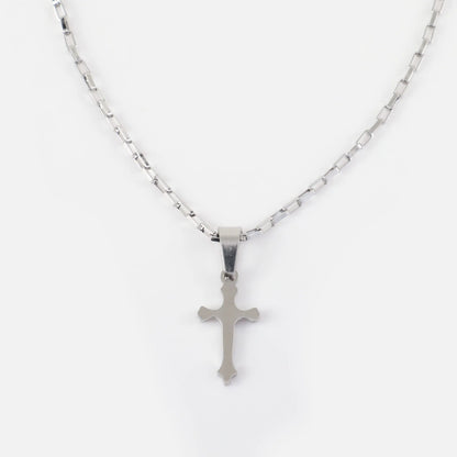 Ανδρικό Κολιέ με σταυρό Mar & Mar Gibson Cross από ανοξείδωτο ατσάλι