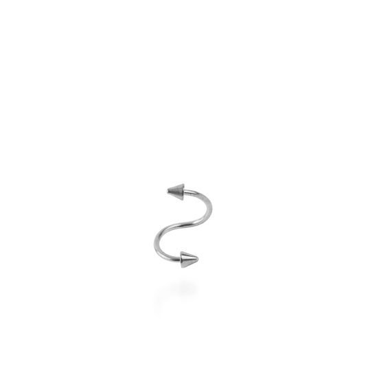 Σκουλαρίκι για piercing Mar and Mar Arrow Barbell (Silver) από ανοξείδωτο ατσάλι