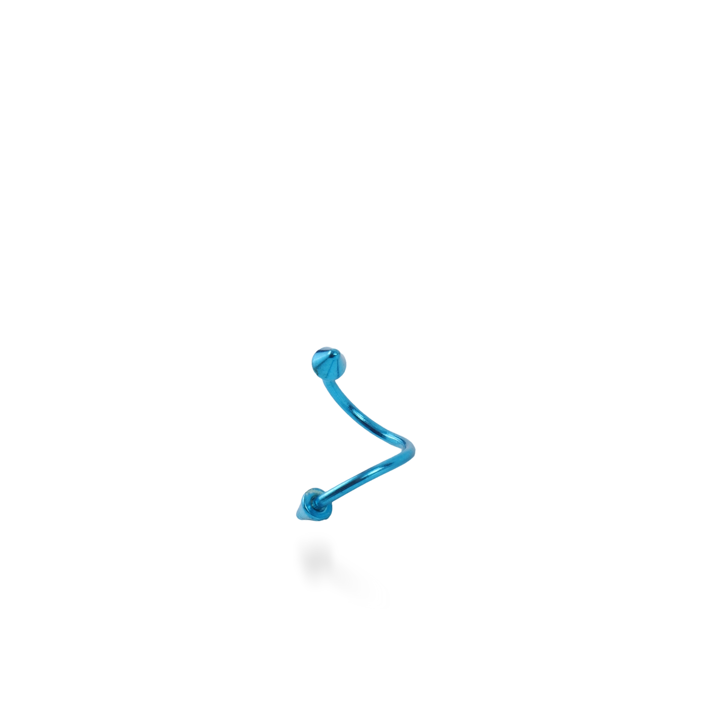 Σκουλαρίκι για piercing Mar and Mar Arrow Barbell (Blue) από ανοξείδωτο ατσάλι