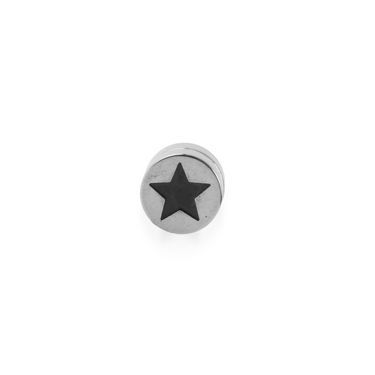 Σκουλαρίκι με μαγνήτη Mar and Mar Magnetic Bar Star από ανοξείδωτο ατσάλι