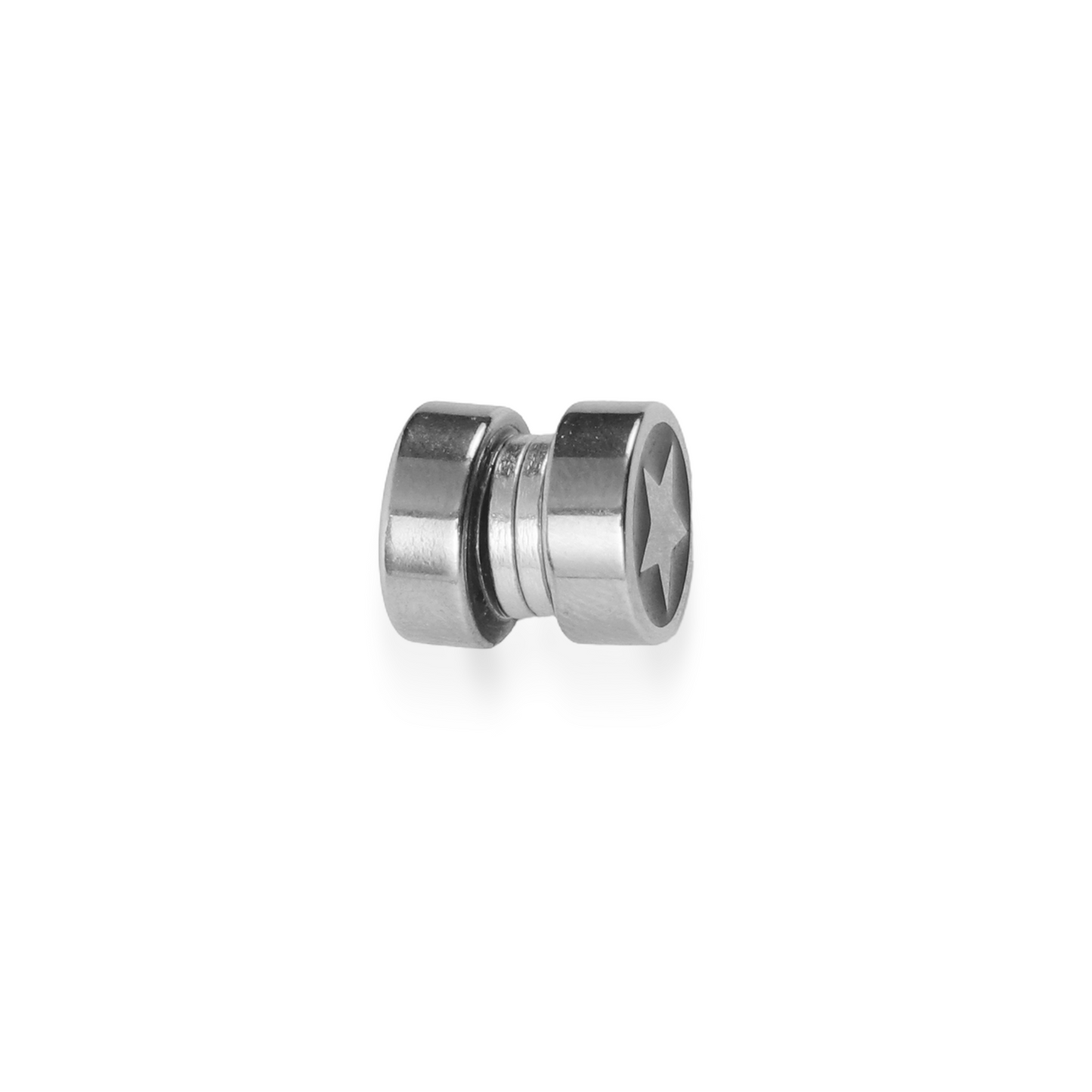 Σκουλαρίκι με μαγνήτη Mar and Mar Magnetic Bar Star II από ανοξείδωτο ατσάλι