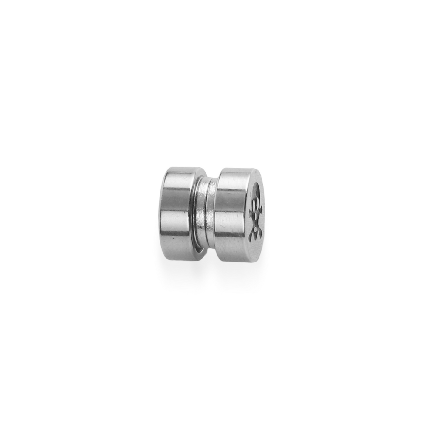 Σκουλαρίκι με μαγνήτη Mar and Mar Magnetic Bar Skull από ανοξείδωτο ατσάλι