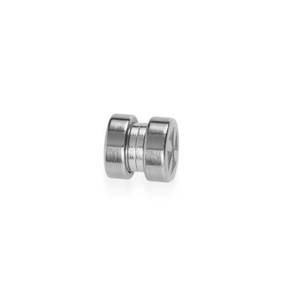 Σκουλαρίκι με μαγνήτη Mar and Mar Magnetic Bar Cross από ανοξείδωτο ατσάλι