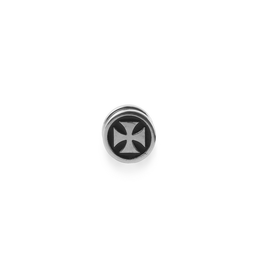 Σκουλαρίκι με μαγνήτη Mar and Mar Magnetic Bar Cross II από ανοξείδωτο ατσάλι