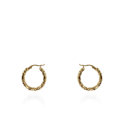 Σκουλαρίκια κρίκοι Mar and Mar Cevinia (2,5 cm) από ανοξείδωτο ατσάλι
