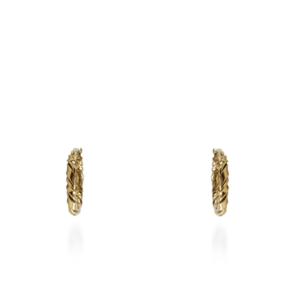 Σκουλαρίκια κρίκοι Mar and Mar Cevinia (2,5 cm) από ανοξείδωτο ατσάλι